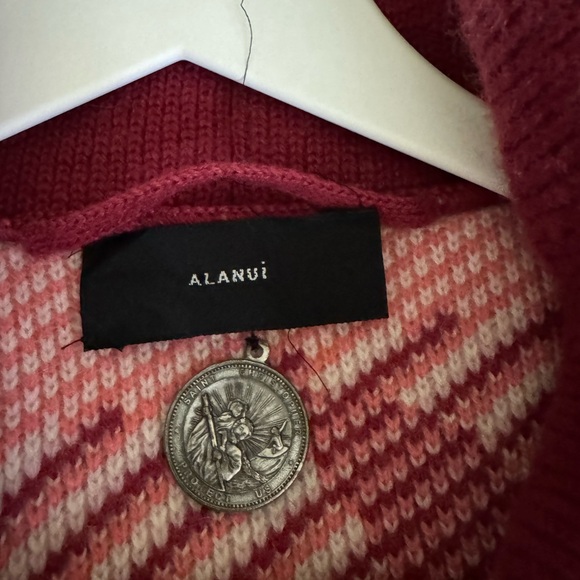 ALANUI COLLECTOR'S CASHMERE Colorful Patterned Women's Cardigan- - Picture 8 of 8